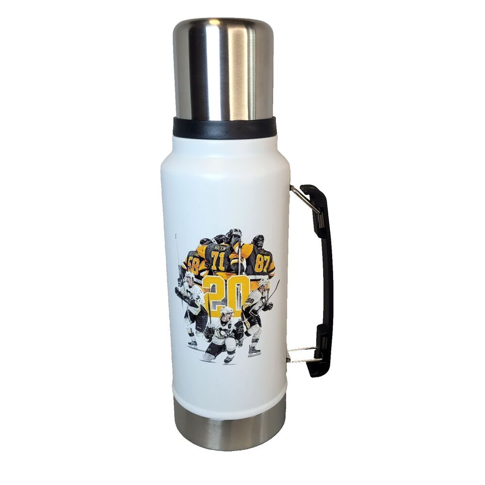 2026 Pittsburgh Penguins Charity Bag - Penguins Big Three Thermos - NEW